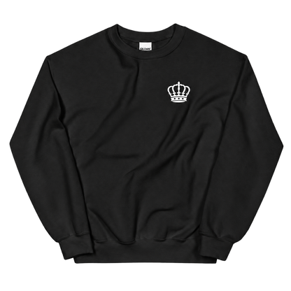 Pull Attitude — Noir — devant — fond transparent