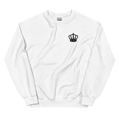 Pull Attitude — Blanc — devant — fond transparent